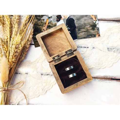 Personalized Wedding Ring Box
