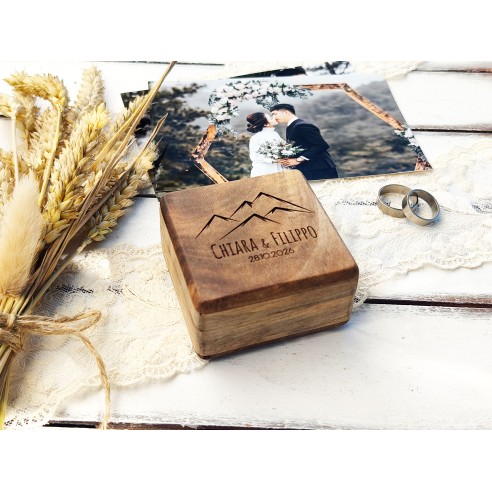 Personalized Walnut Ring Box | MalerisaMadeIt