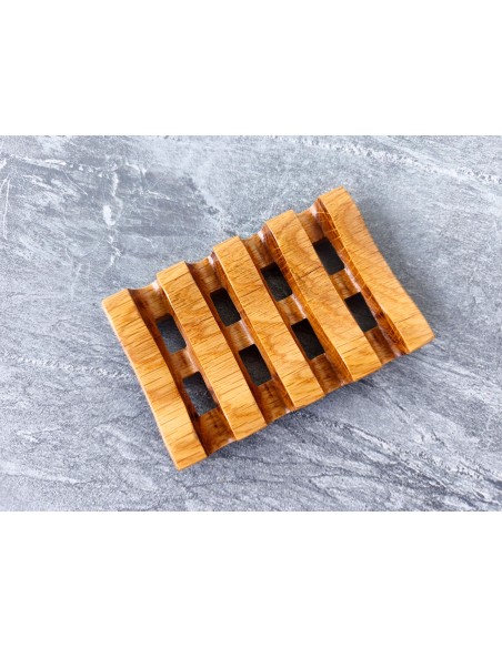 Handmade wooden bathroom accessory