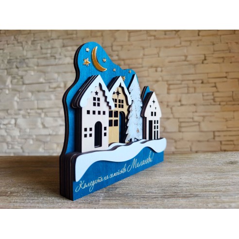 Christmas decoration for a shelf or sideboard