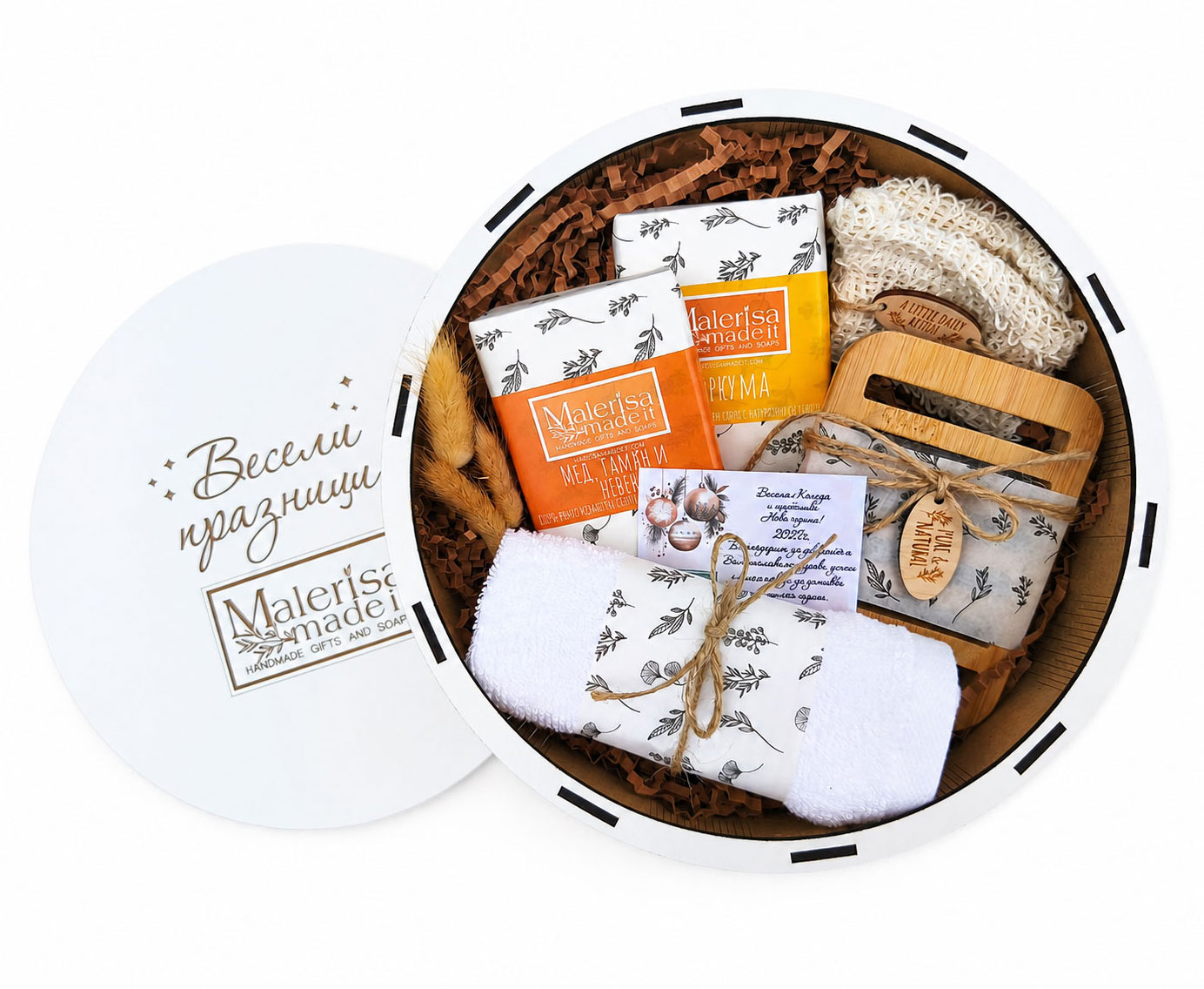Personalized corporate SPA gift boxes with elegant packaging